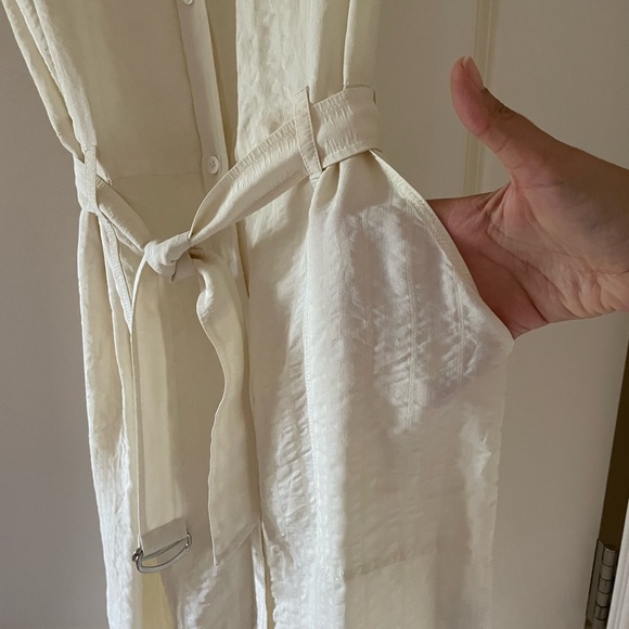 Theory Acetate Midi Dress - Picture 4 of 8